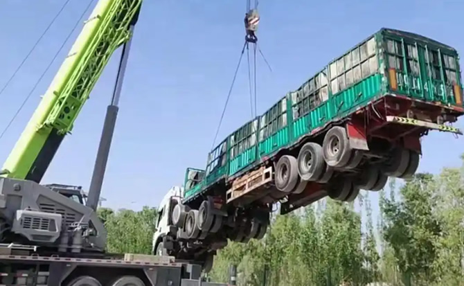 闻喜道路脱困救援案例